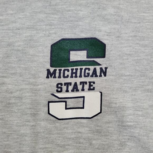 Vintage Michigan State Sweatshirt Womens 2XL 25x26 USA - Picture 13 of 16